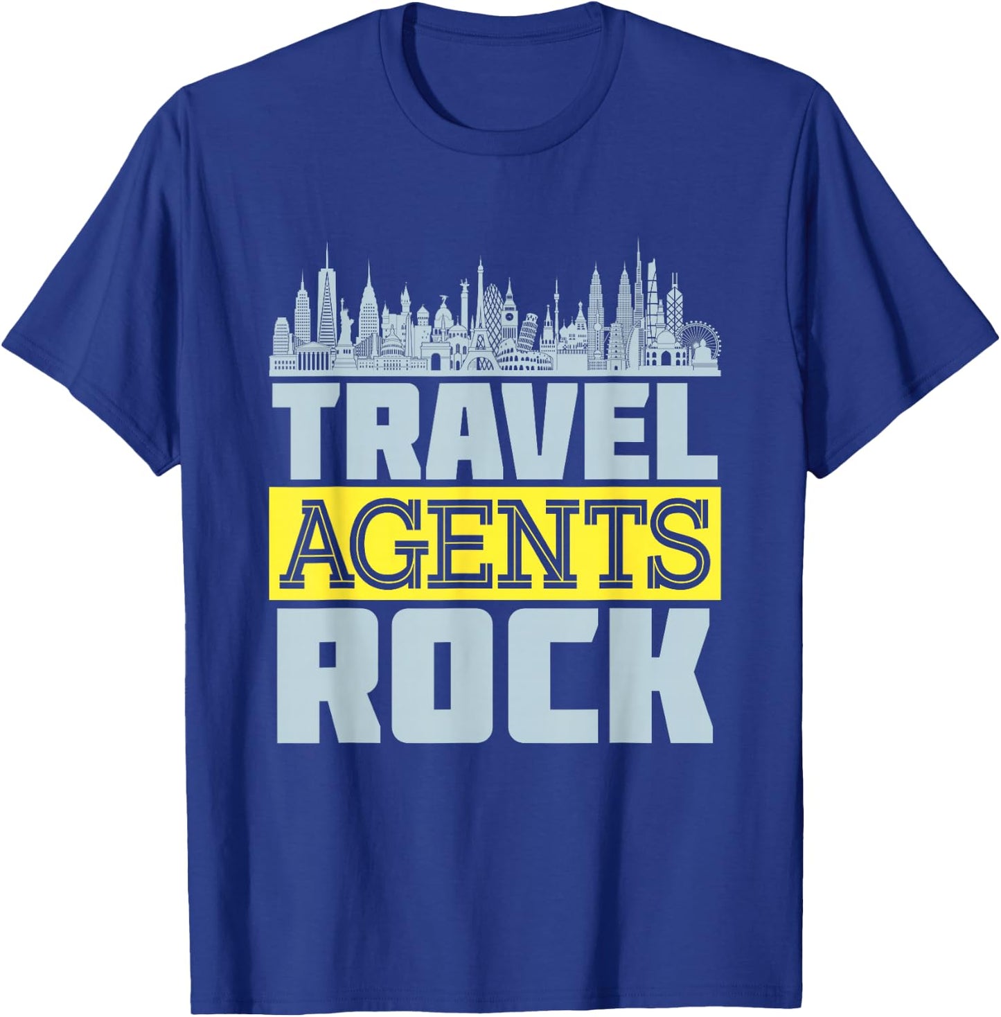 Travel Agent Vacation Planning Planner Agency Staff Gifts T-Shirt - T-Shirt | Royal