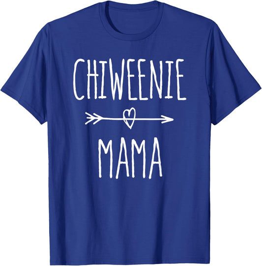 Chiweenie Mama Chihuahua Mom Gift T-Shirt - T-Shirt | Royal