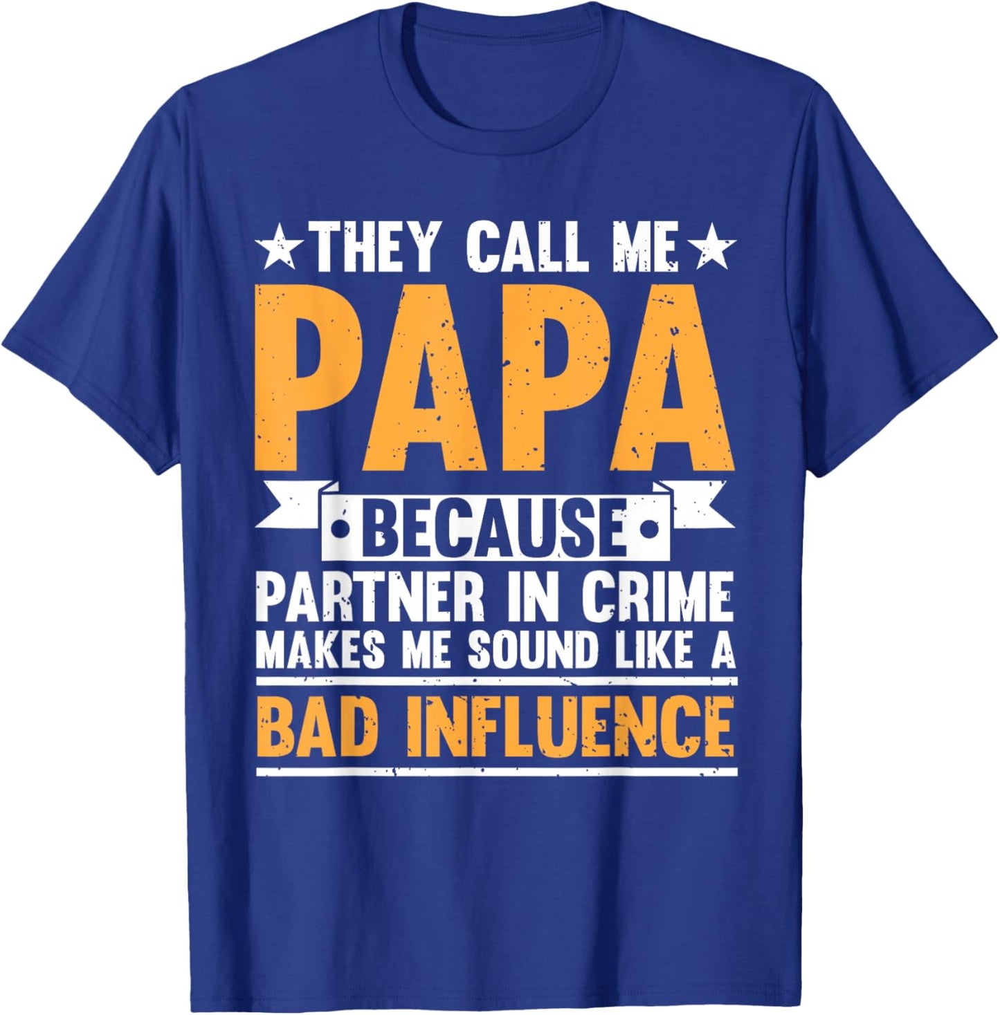 Funny Papa Design For Grandpa Papi Papaw From Grandkids Papa T-Shirt - T-Shirt | Royal