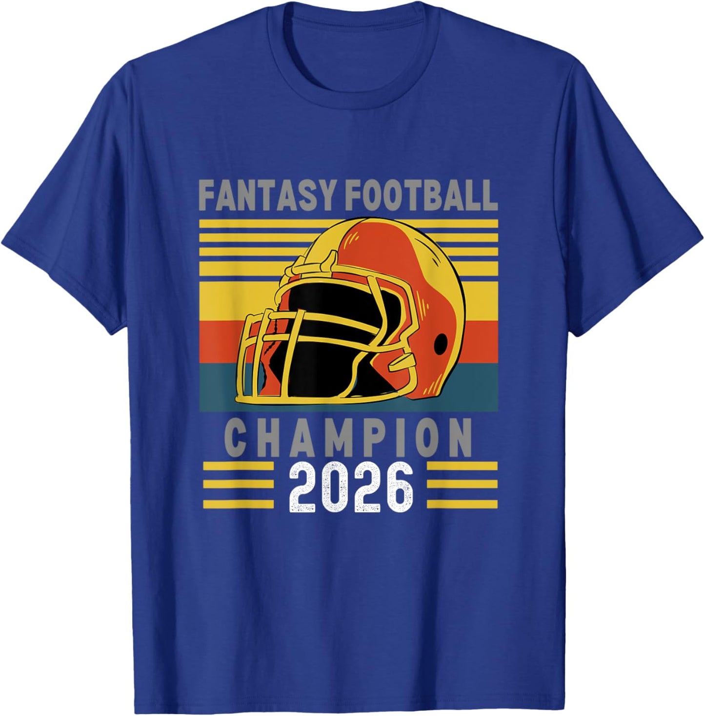 Fantasy Football 2026 League Champion Winner, 2026 FFL Champ T-Shirt - T-Shirt | Royal
