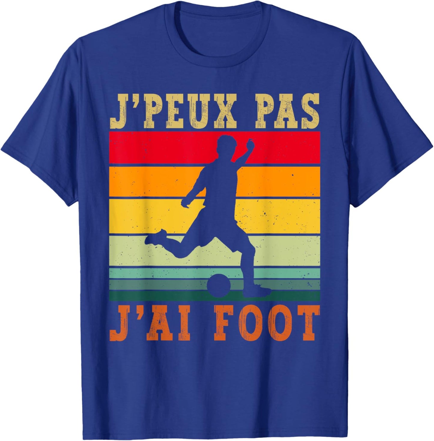 J'Peux Pas J'ai Football Humour Football Player Child T-Shirt - T-Shirt | Royal