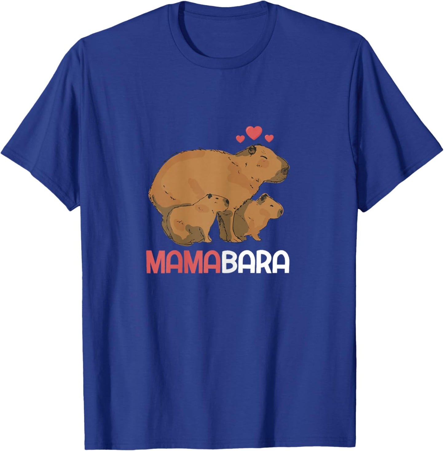 Mama Mambara Funny Capybara T-Shirt - T-Shirt | Royal