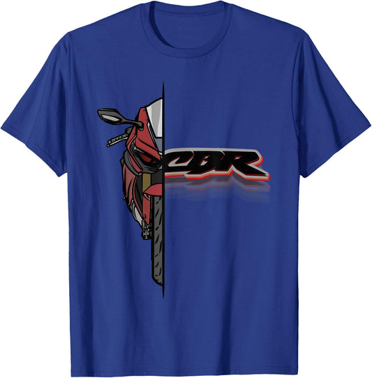 CBR Fireblade Sportbike Motorcycle T-Shirt - T-Shirt | Royal