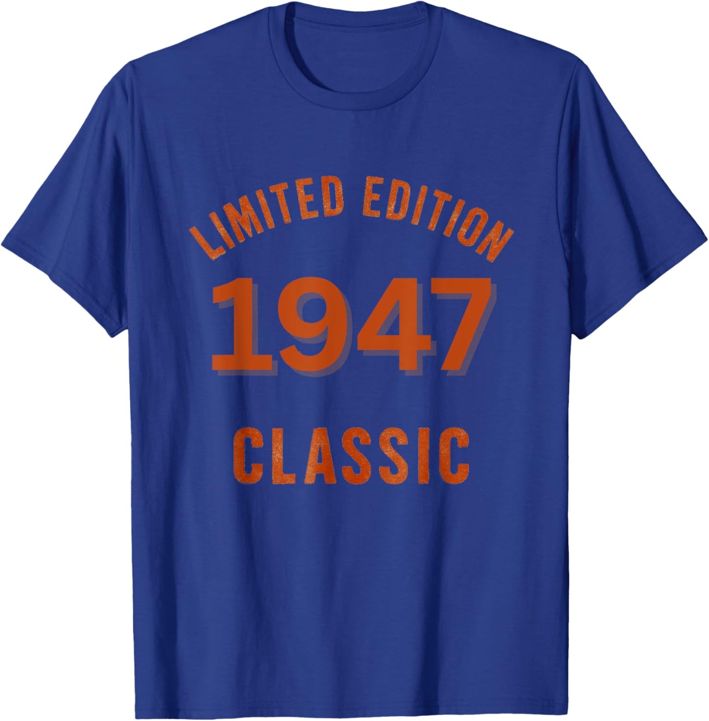 Limited Edition, 1947 Classic. T-Shirt - T-Shirt | Royal