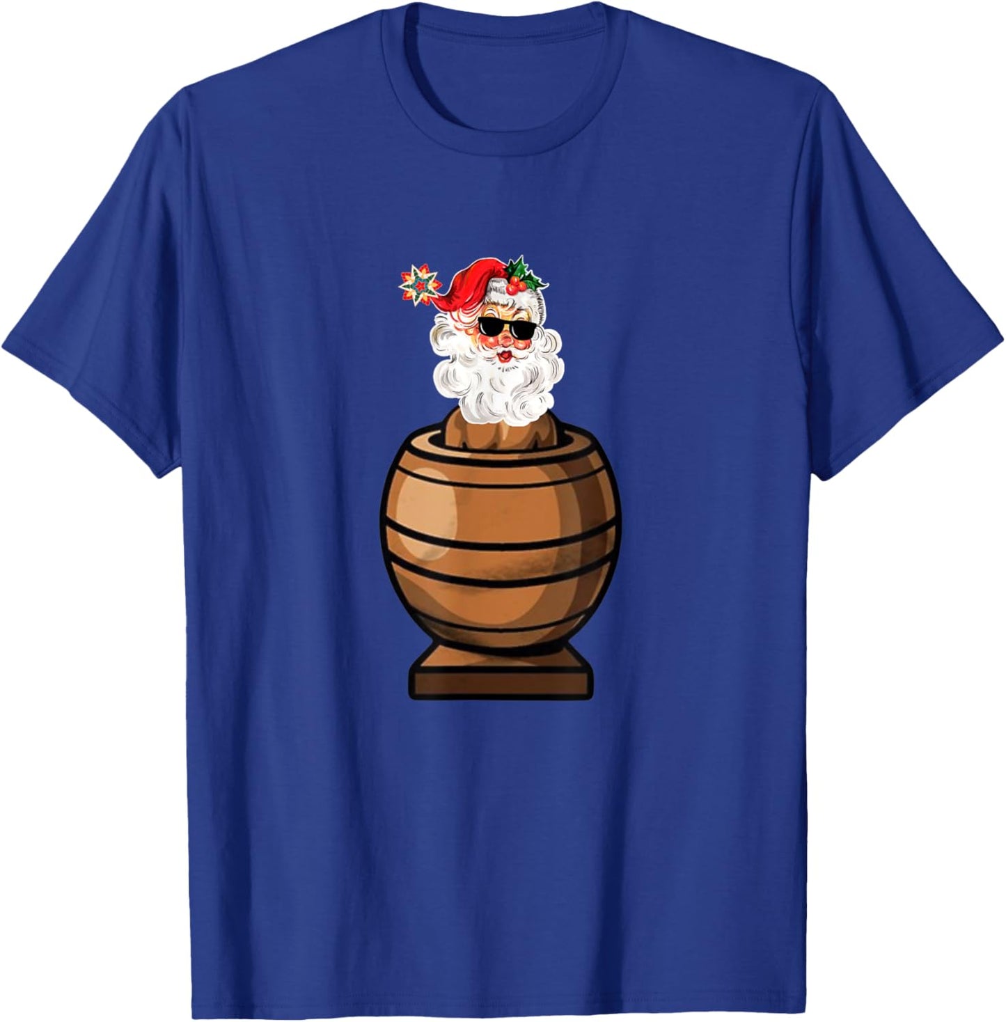 Filipino Barrel Man Christmas Theme Filipino Holiday Gifts T-Shirt - T-Shirt | Royal
