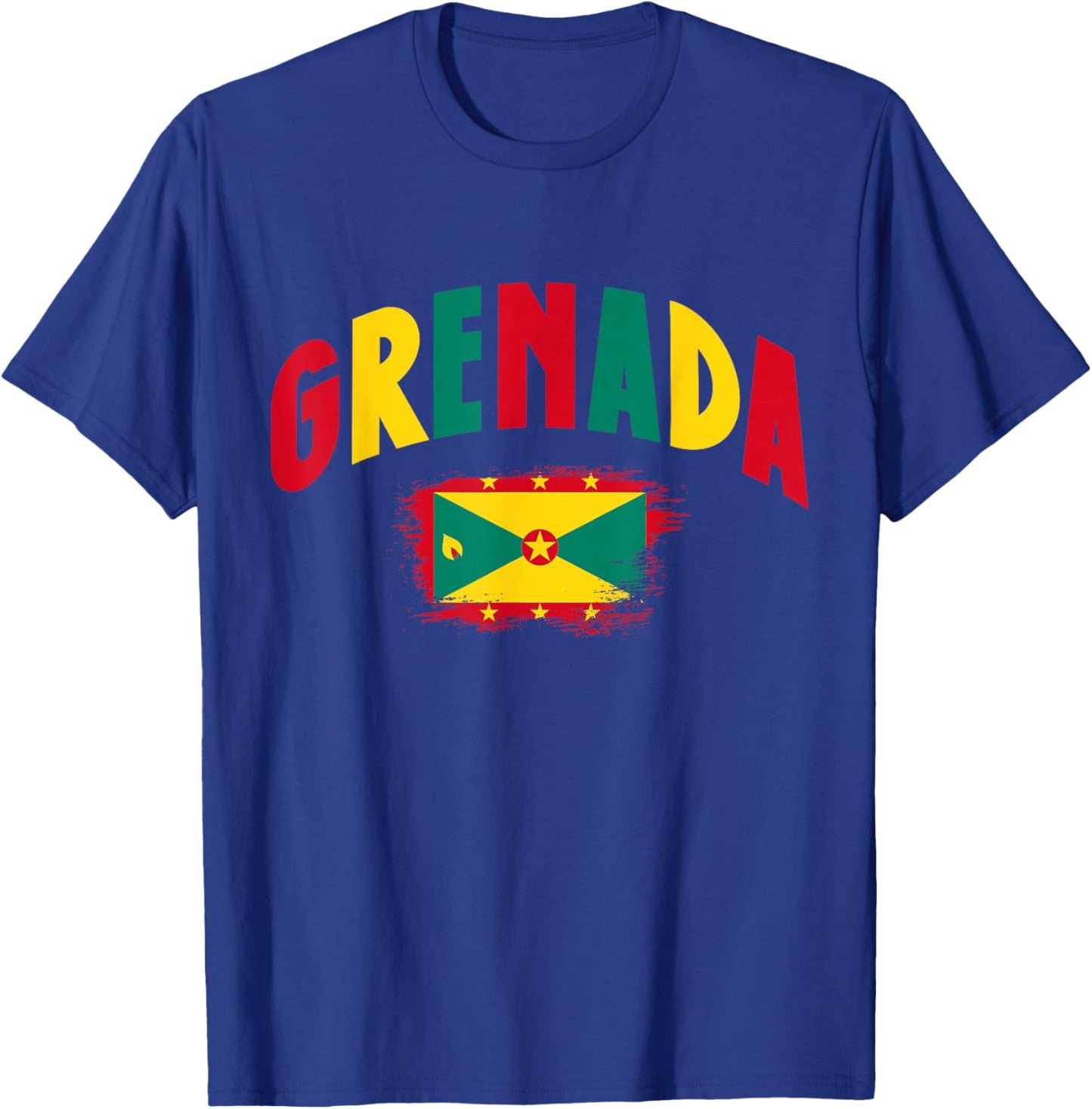 Grenada Grenadian Flag Pride Souvenir T-Shirt - T-Shirt | Royal