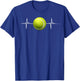 Cool Tennis Art Women Racket Sport Tennis Player T-Shirt - T-Shirt | Royal