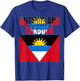 Antiguan - Antigua and Barbuda Country Flag T-Shirt - T-Shirt | Royal