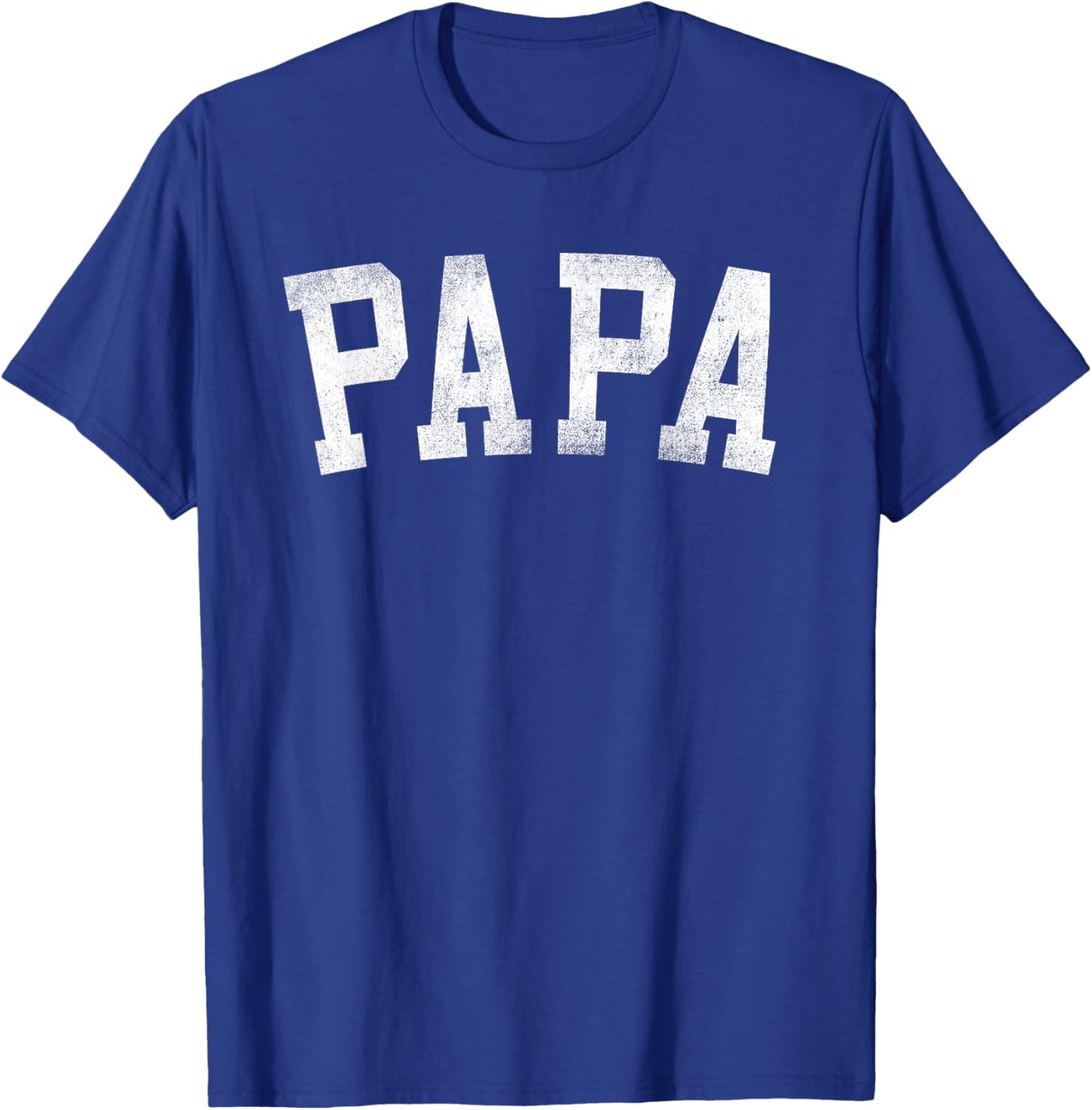 Papa - Classic Bold Font Father's Day Papa T-Shirt - T-Shirt | Royal