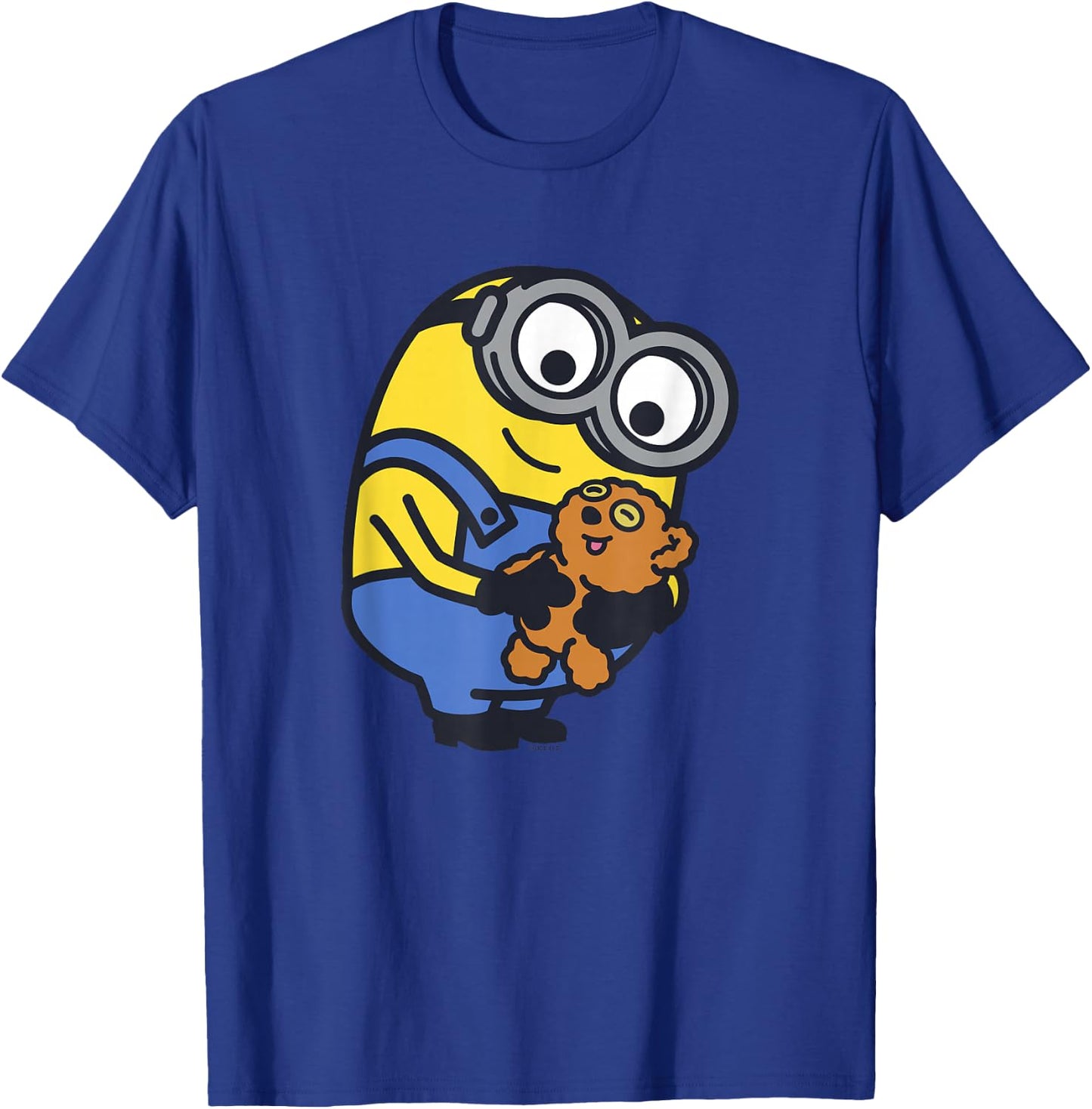 Despicable Me Minions Favorite Teddy Bear Portrait T-Shirt - T-Shirt | Royal