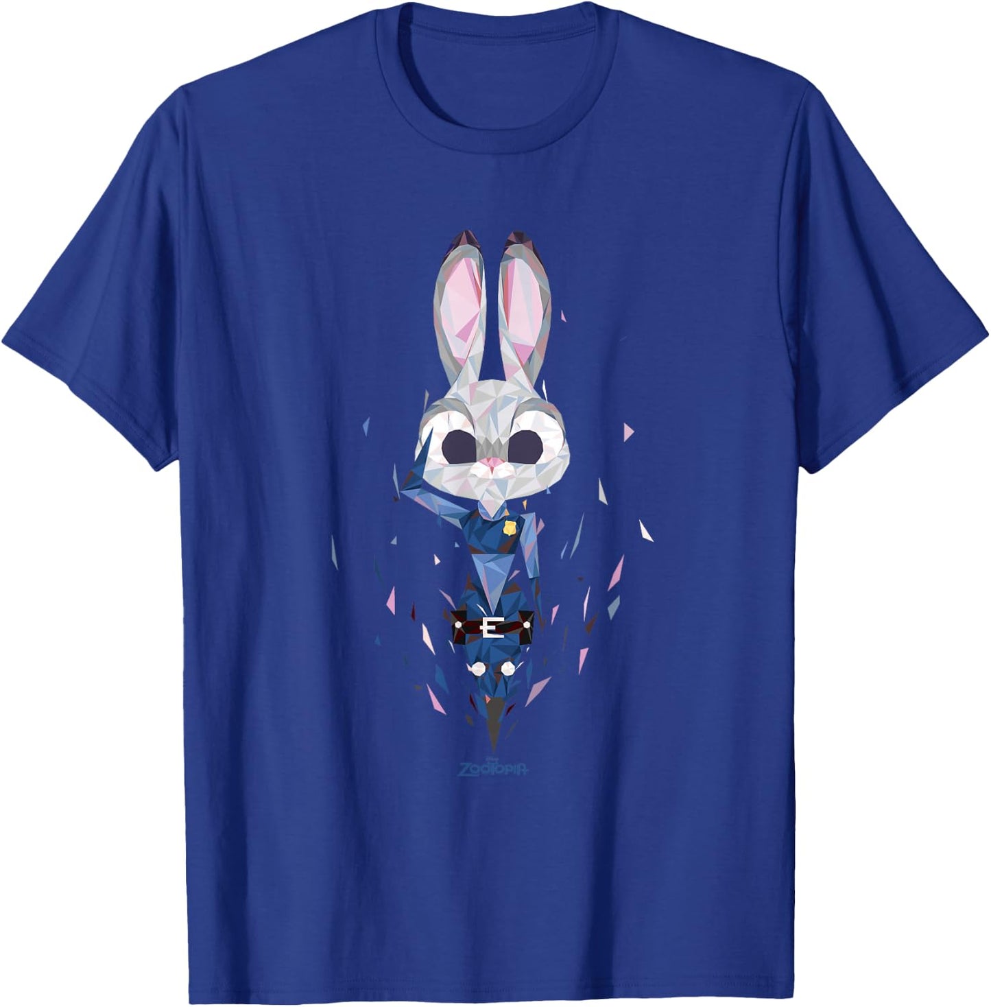 Disney Zootopia Officer Judy Hopps Geometric Salute T-Shirt - T-Shirt | Royal