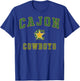 Cajon High School Cowboys C1 T-Shirt - T-Shirt | Royal