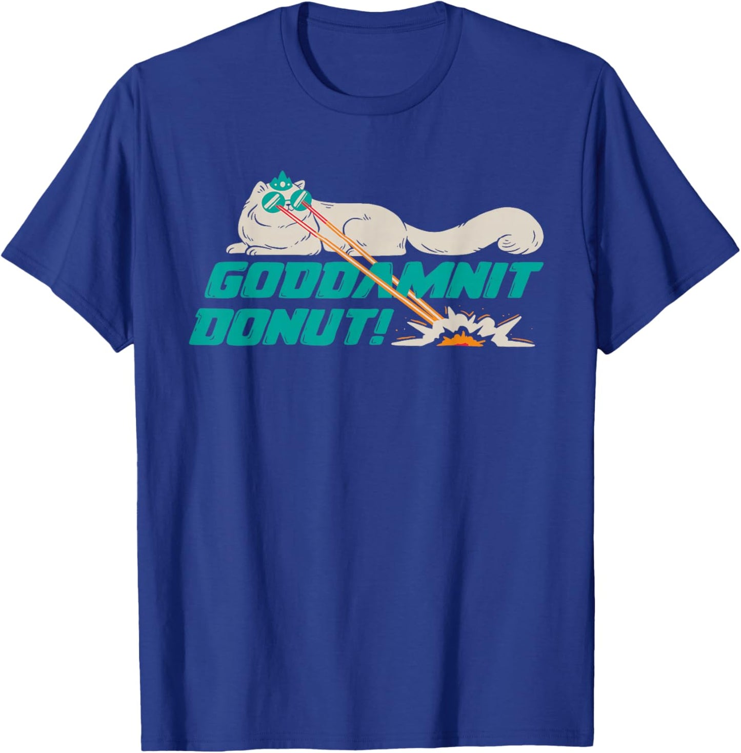 Funny Design T-Shirt - T-Shirt | Royal