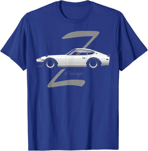 280z Sports Car T-Shirt - T-Shirt | Royal