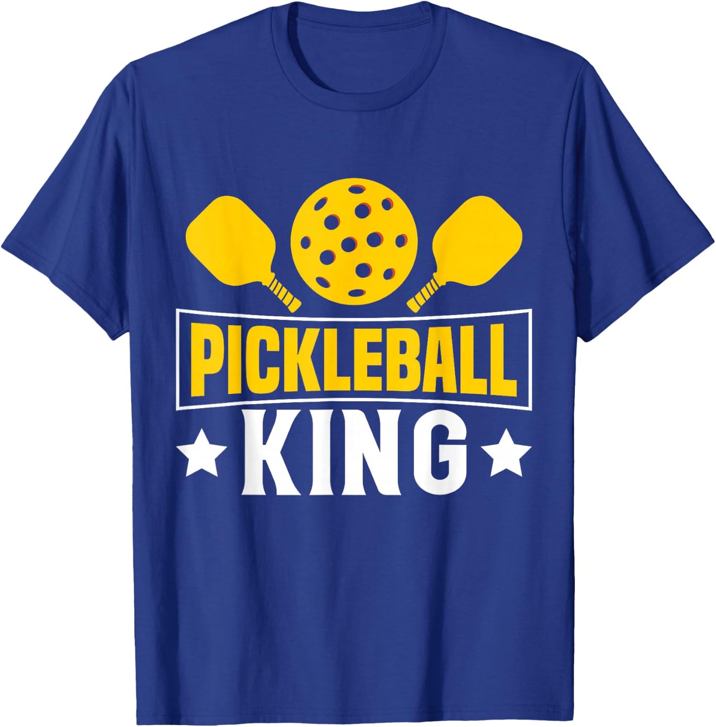 Pickleball King T-Shirt - T-Shirt | Royal