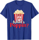 What's Poppin - Popcorn Lover Caramel Corn T-Shirt - T-Shirt | Royal