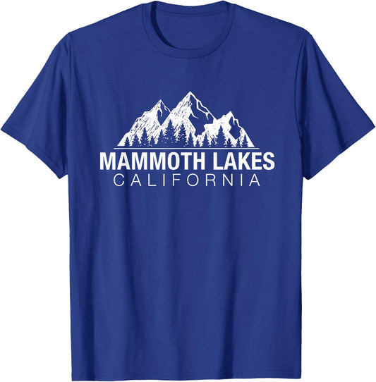 California Gift - Mammoth Lakes T-Shirt - T-Shirt | Royal