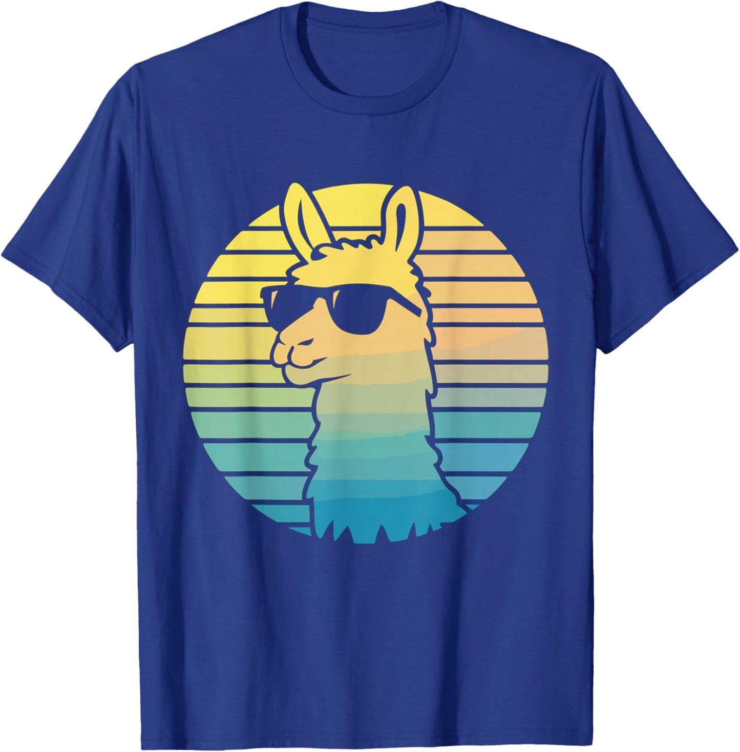Alpaca Lover Llama Vintage T-Shirt - T-Shirt | Royal