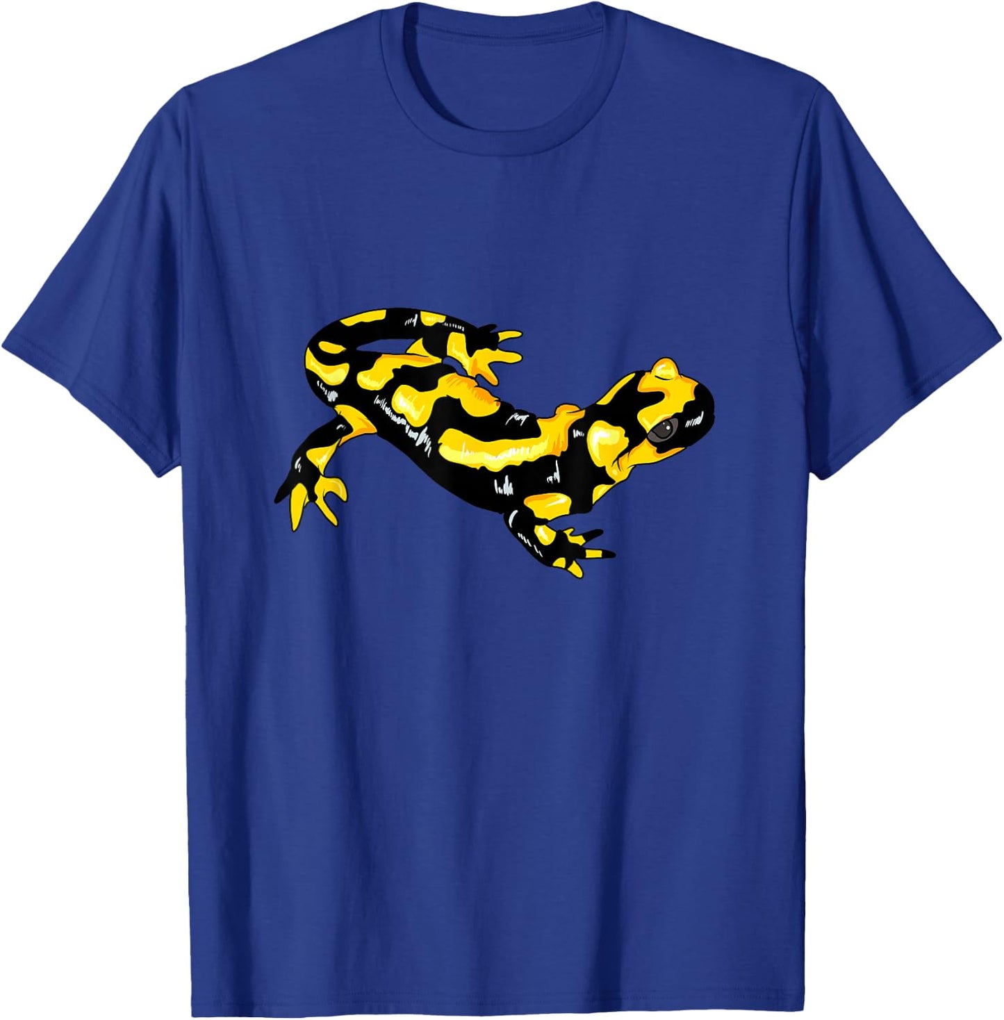 Fire Salamander Amphibian T-Shirt - T-Shirt | Royal