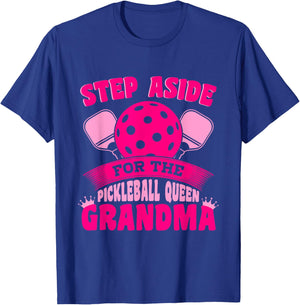 Sport Pickleball Queen Grandma Pickleball Grandma T-Shirt - T-Shirt | Royal
