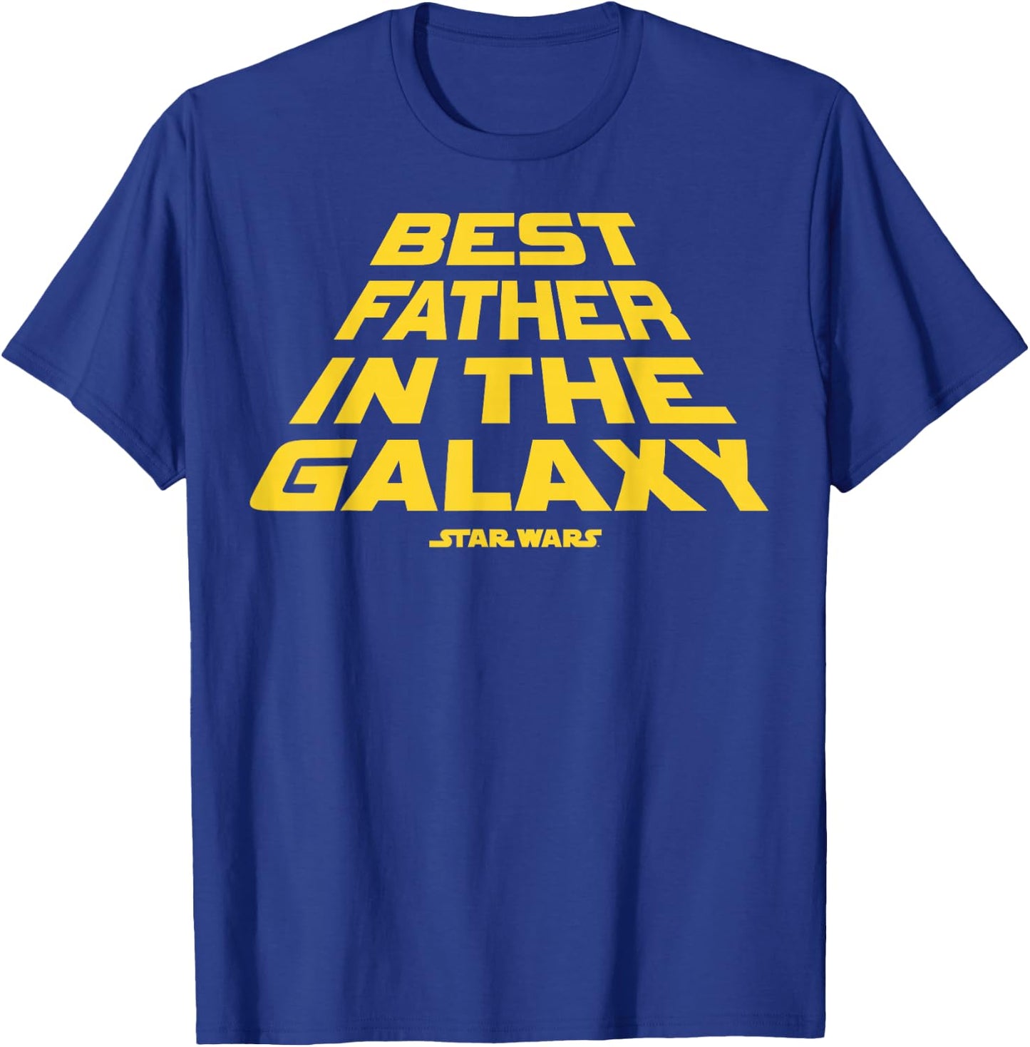 Star Wars Best Father In The Galaxy T-Shirt - T-Shirt | Royal
