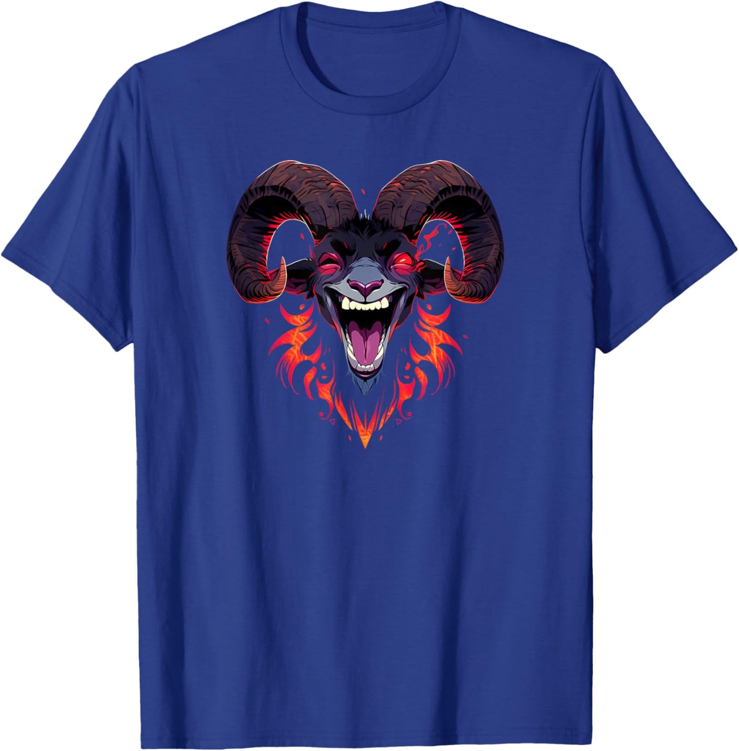 Laughing Goat Vegan Gift T-Shirt - T-Shirt | Royal