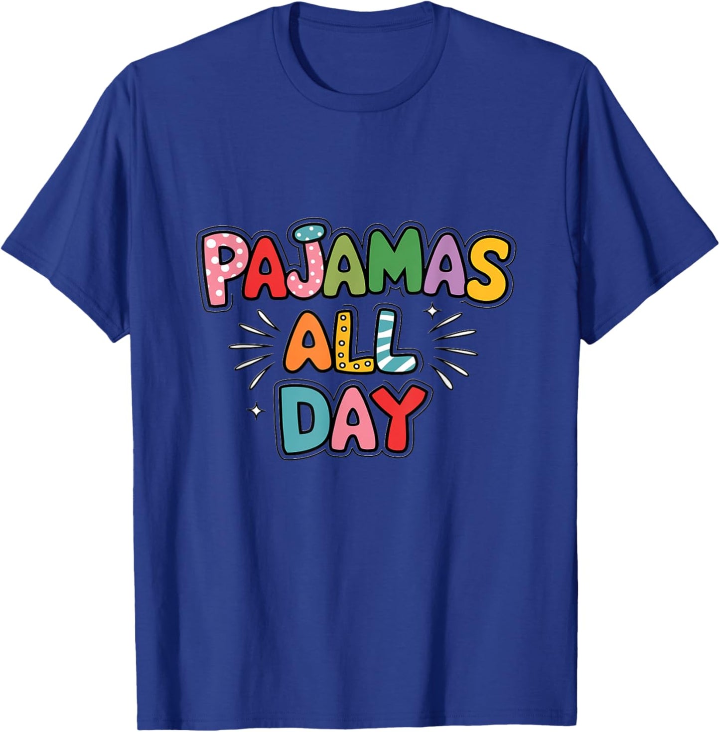 This Is My Pajama PJ Top Teen Boys Girls Bedtime Kids T-Shirt - T-Shirt | Royal