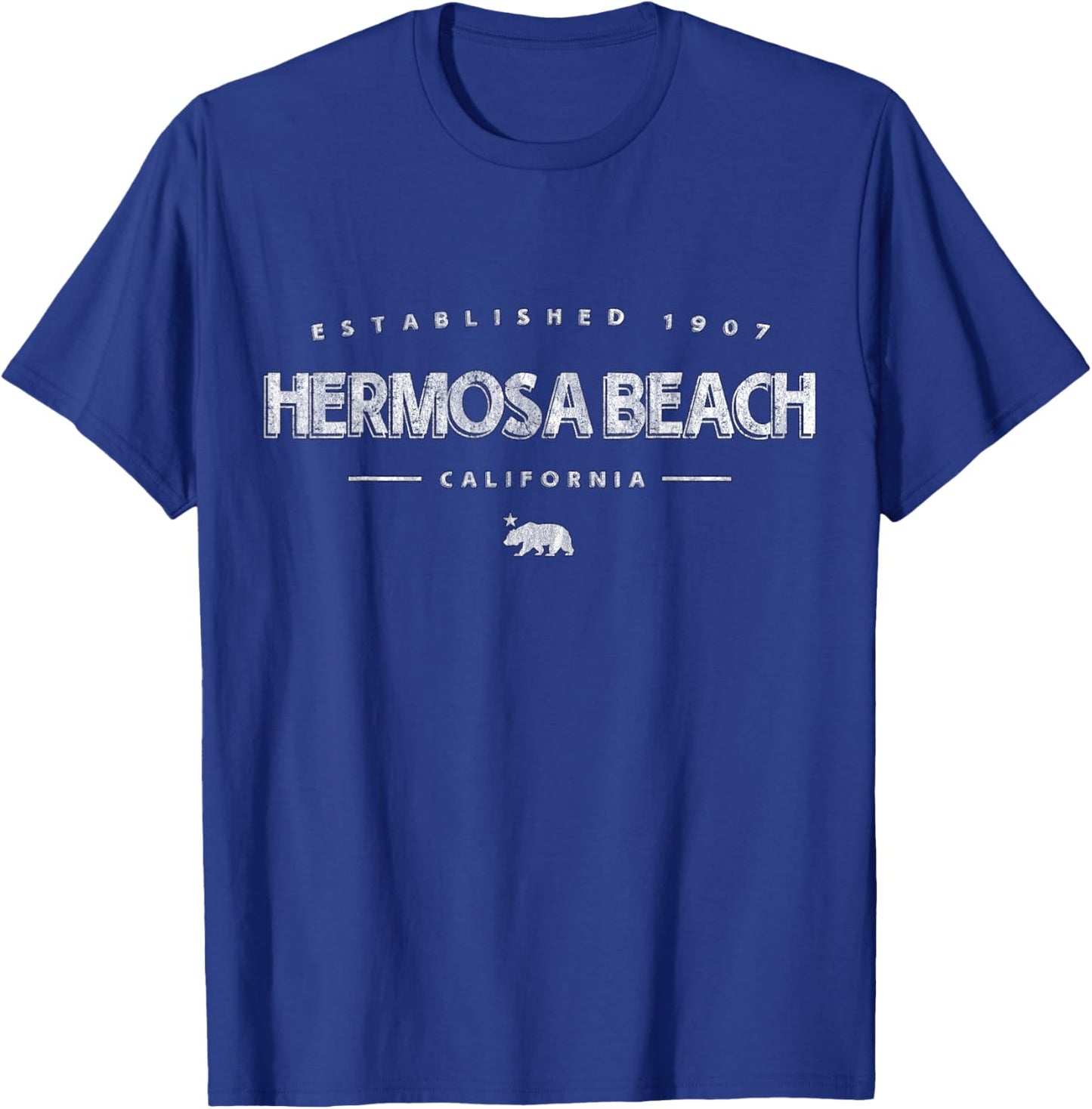 Hermosa Beach California - Hermosa Beach CA T-Shirt - T-Shirt | Royal