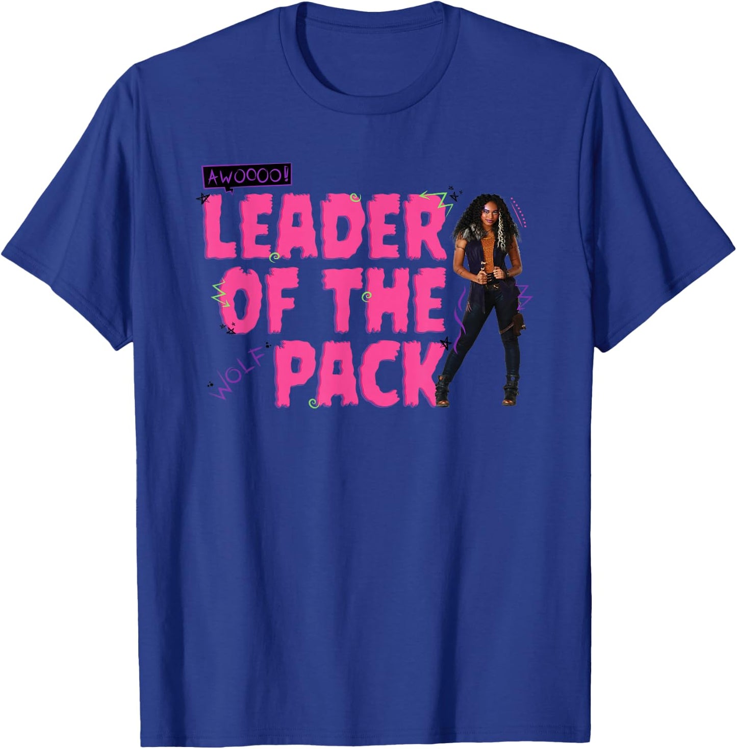 Zombies 2 - Willa Leader of The Werewolf Pack T-Shirt - T-Shirt | Royal