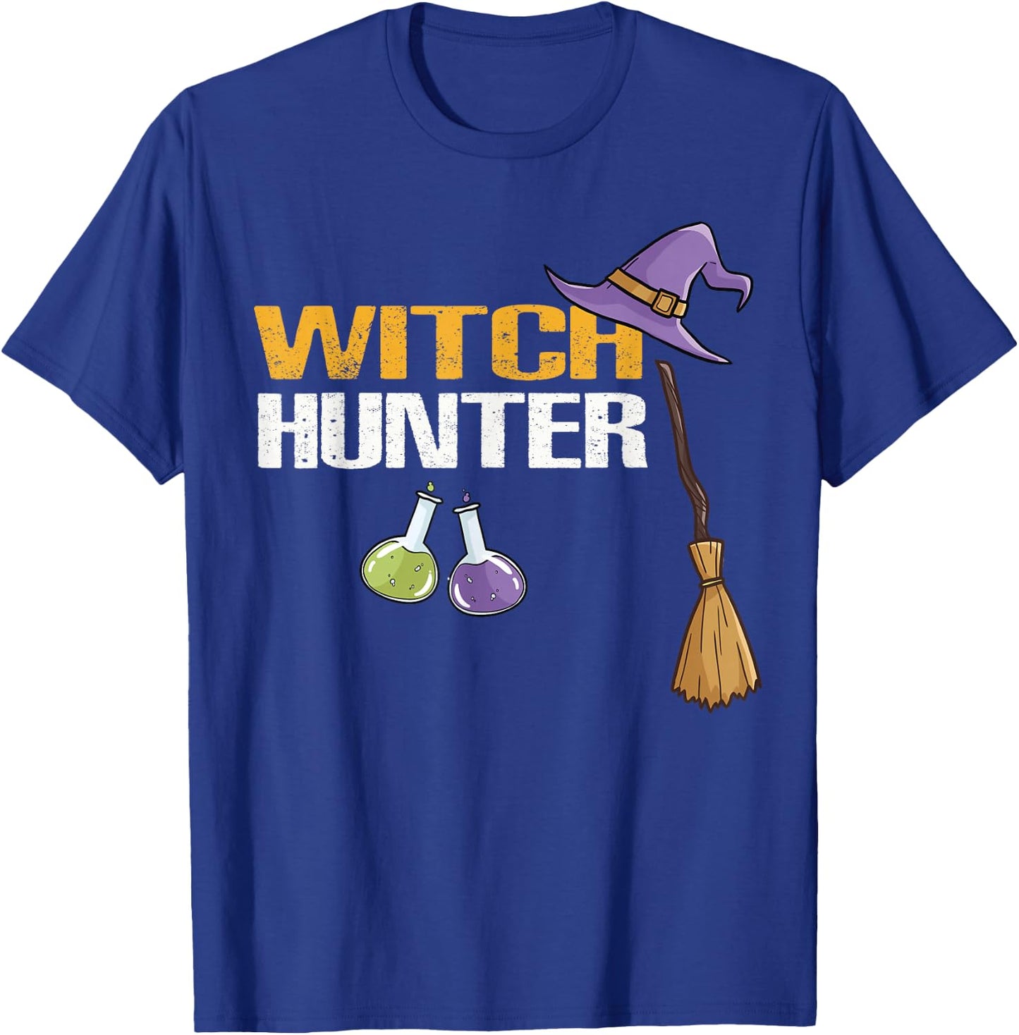 Witch Hunter Cute Halloween Costume Gift T-Shirt - T-Shirt | Royal