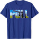 Funny Skeet Shooting Trap Sporting Clay Shooter Shotgun Gift T-Shirt - T-Shirt | Royal