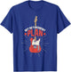 My Retirement Plan Electric Guitar Music Teacher Retirement T-Shirt - T-Shirt | Royal
