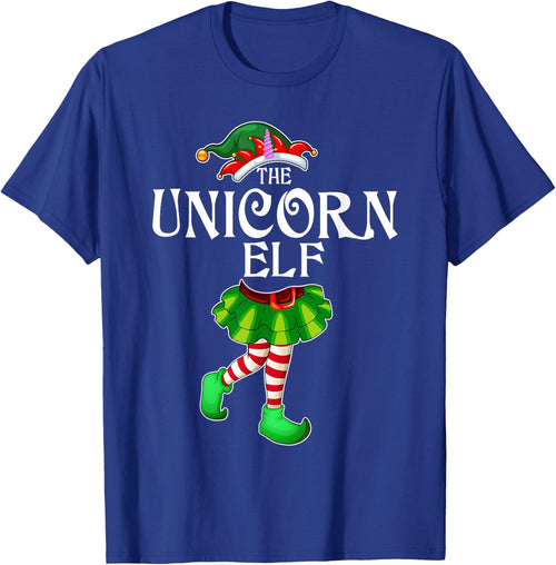 The Unicorn Elf Christmas Matching Family Group