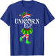 The Unicorn Elf Christmas Matching Family Group T-Shirt - T-Shirt | Royal