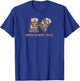 North Country Trail Hiking Boots Graphic T-Shirt - T-Shirt | Royal