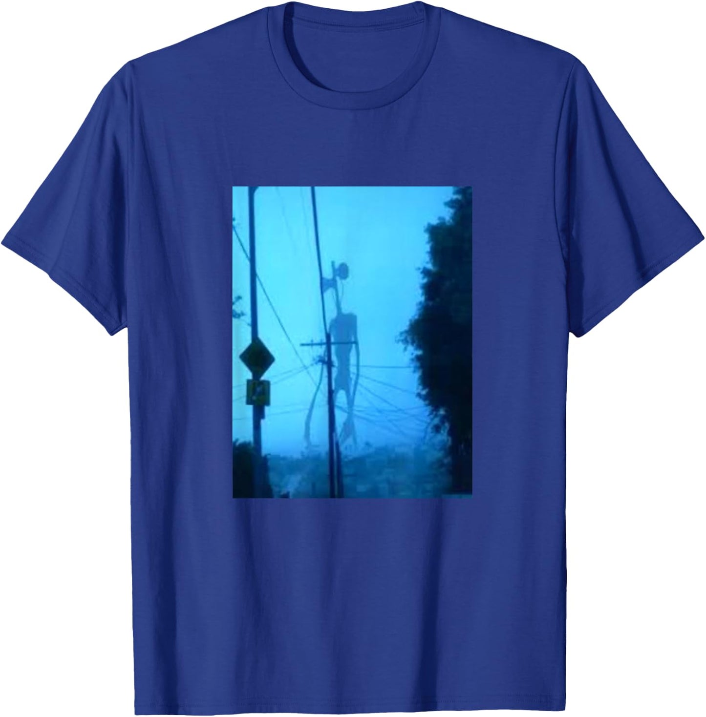 Siren Head sirenhead creepypasta horror T-Shirt - T-Shirt | Royal