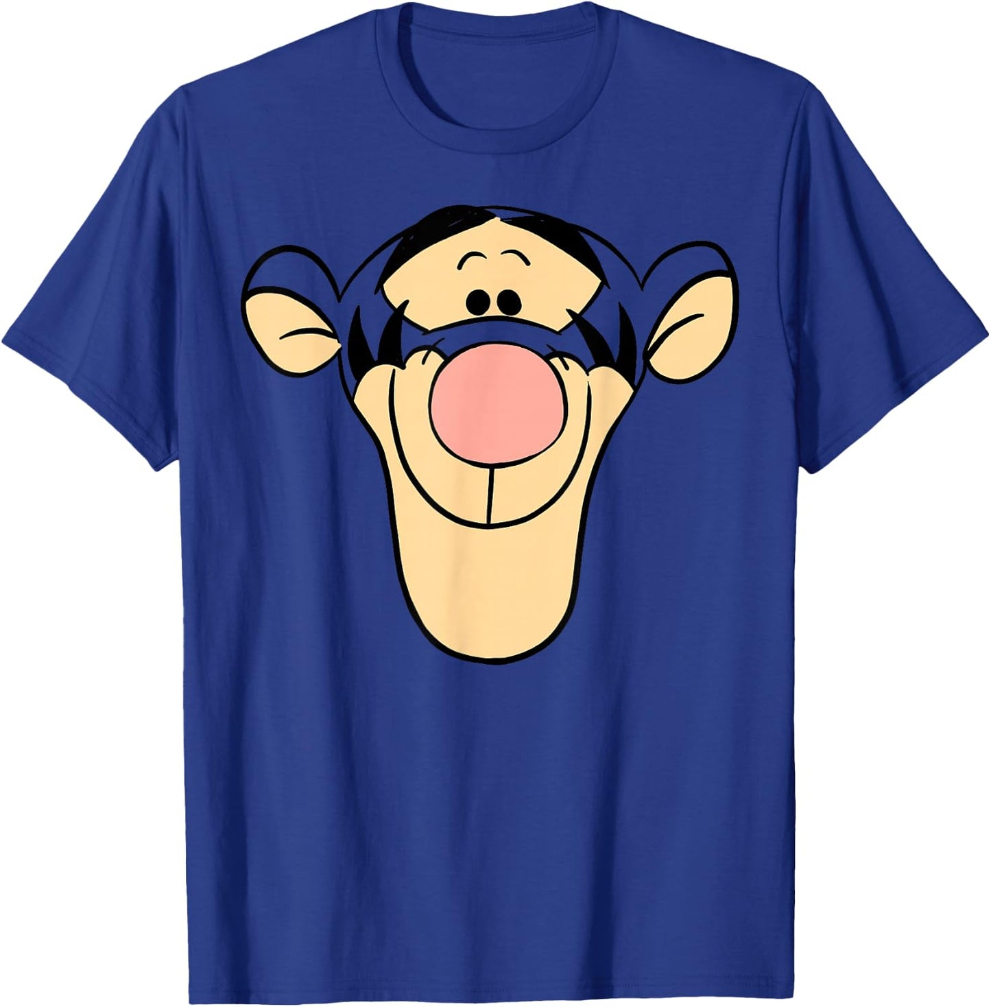 Disney Winnie The Pooh Tigger Large Face T-Shirt - T-Shirt | Royal