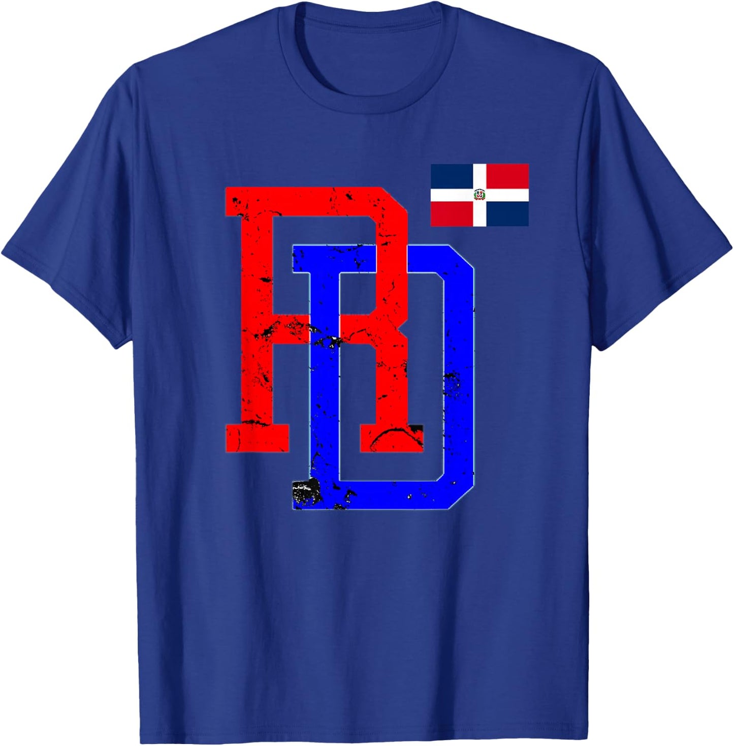 Dominican Republic RD Flag Pride-Dominican Cute Gifts T-Shirt - T-Shirt | Royal