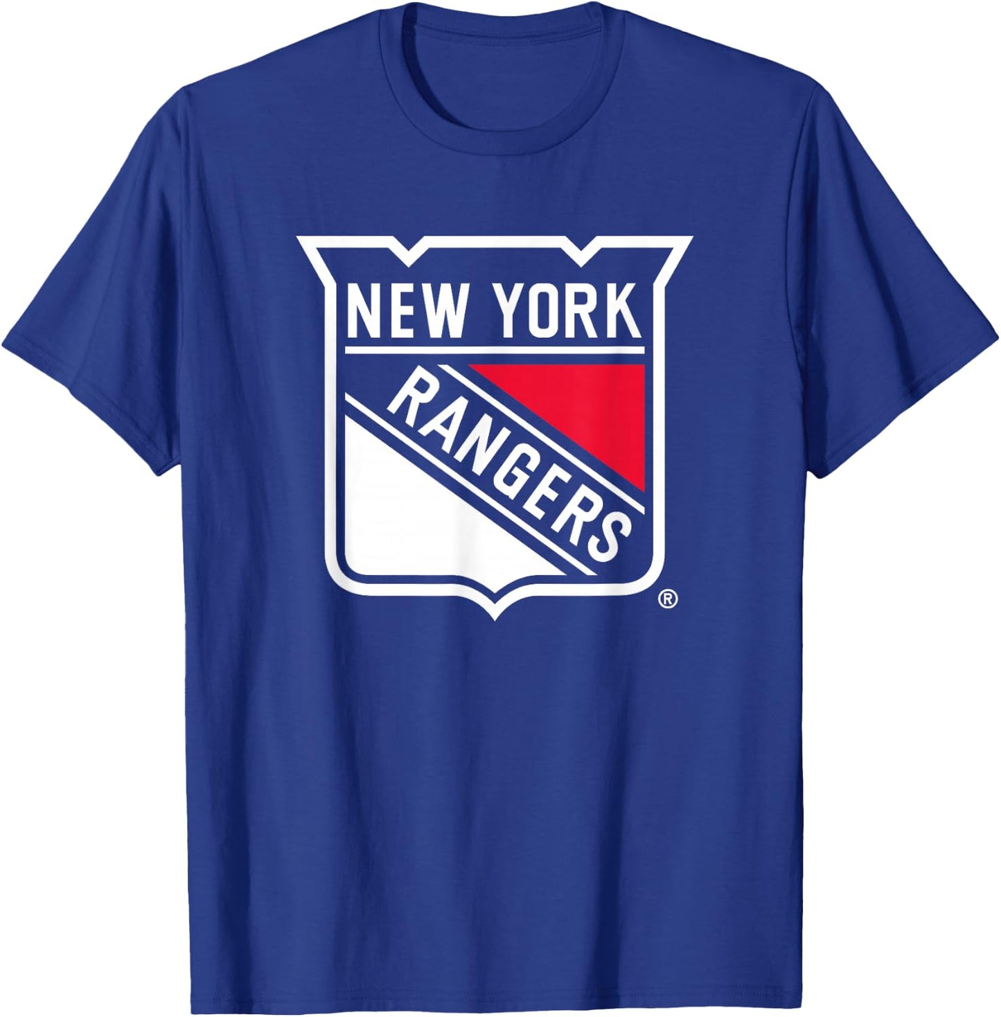 New York Rangers Icon Royal Officially Licensed T-Shirt - T-Shirt | Royal