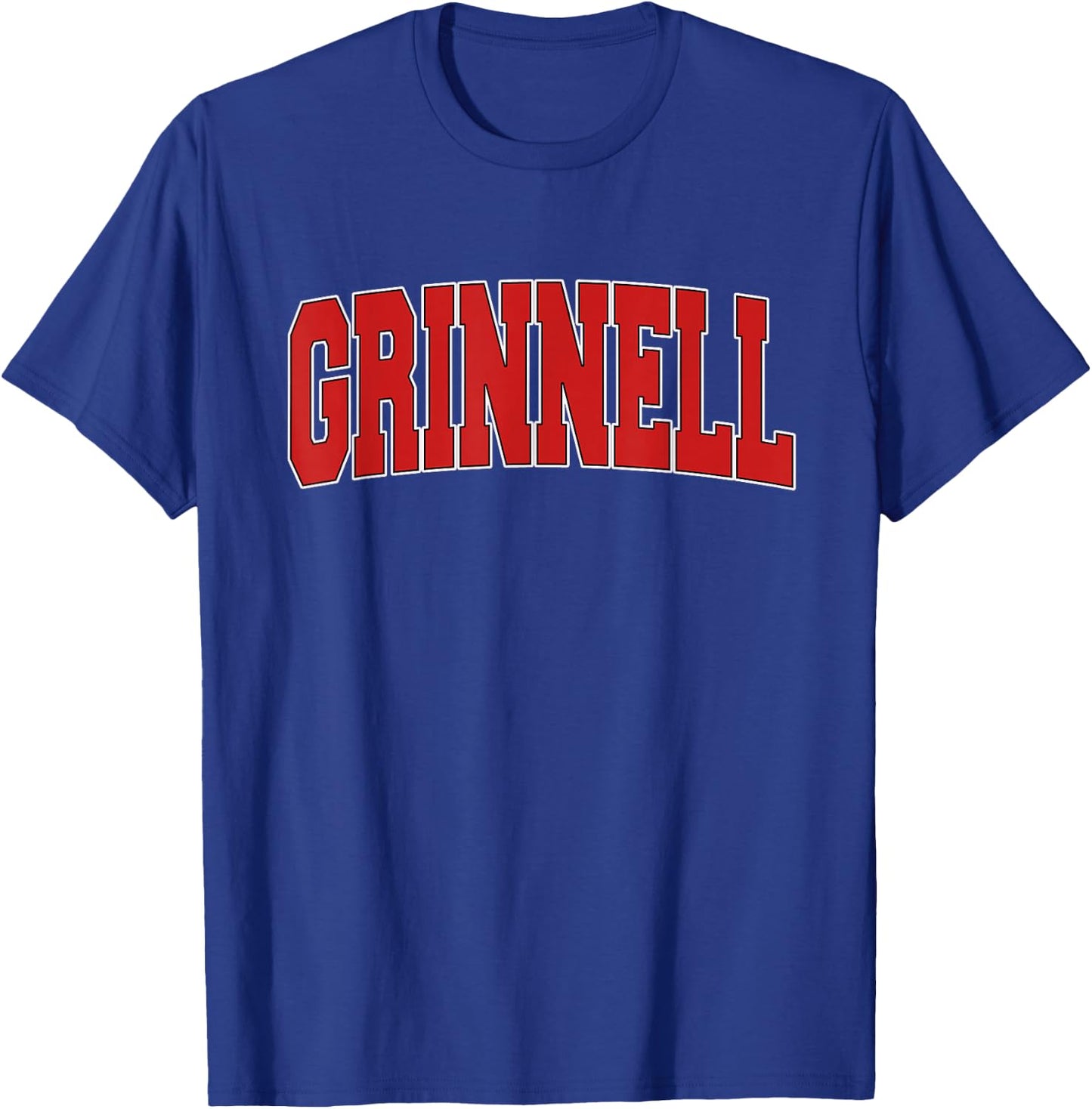 GRINNELL IA IOWA Varsity Style USA Vintage Sports T-Shirt - T-Shirt | Royal