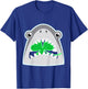 Toddler St Patricks Day Shark Shamrock Boys Lucky Clover T-Shirt - T-Shirt | Royal