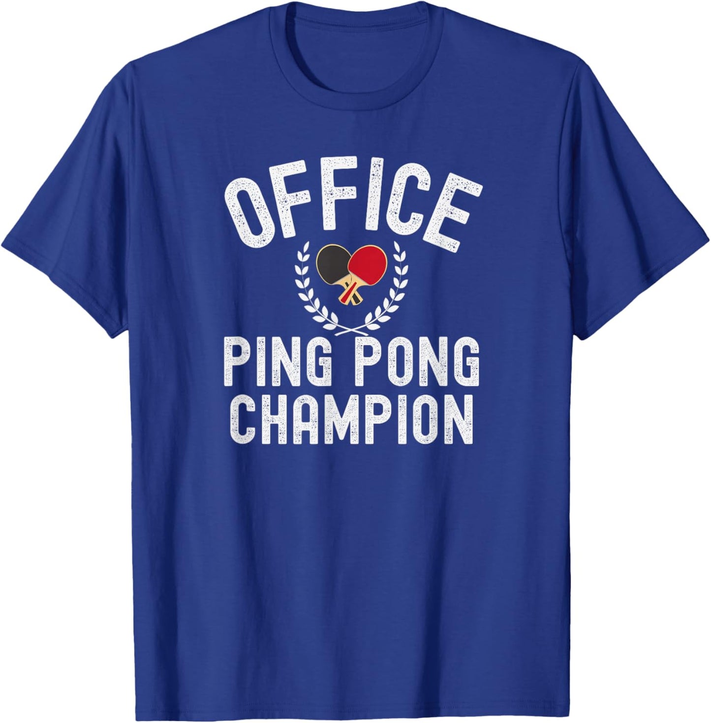 Office Ping-Pong Champion Tournoi de Bureau T-Shirt - T-Shirt | Royal
