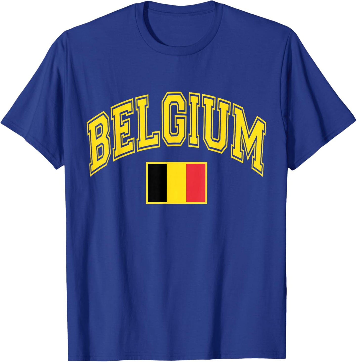 Belgium Flag T-Shirt - T-Shirt | Royal