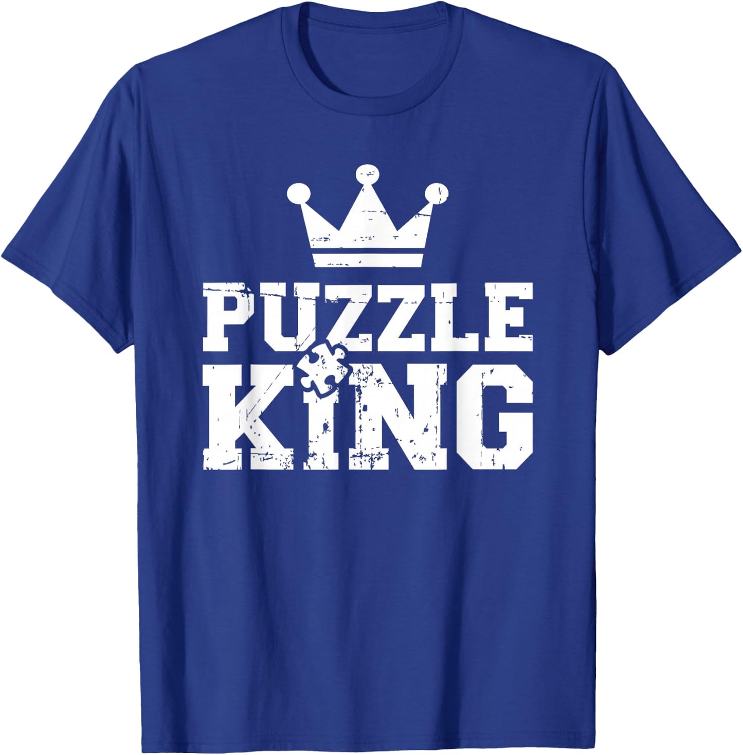 Jigsaw puzzle king T-Shirt - T-Shirt | Royal