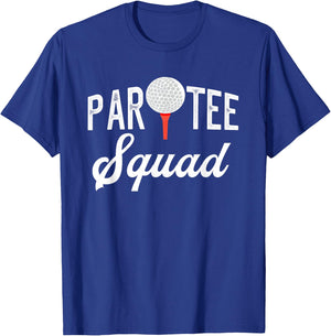 Partee Squad Funny Partee Golf Pun T-Shirt - T-Shirt | Royal