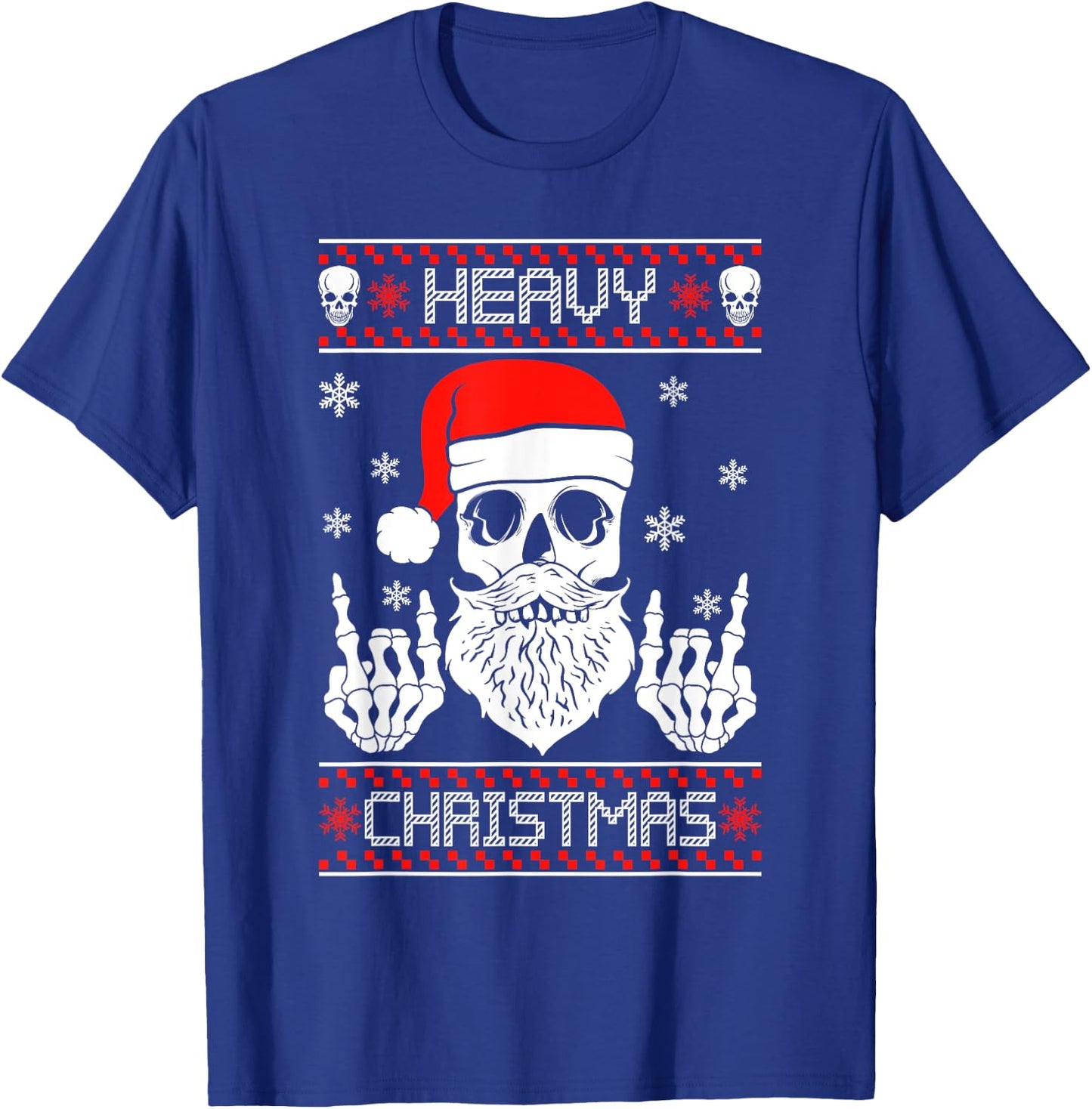 Geschenk Christmas Rock & Heavy Metal Weihnachten Heavy Metal Christmas 2020 Ugly Christmas T-Shirt - T-Shirt | Royal