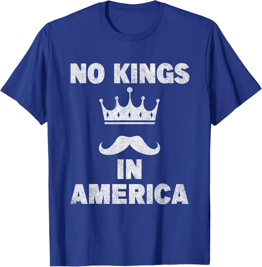 No Kings in America Supreme Court Protest T-Shirt - T-Shirt | Royal