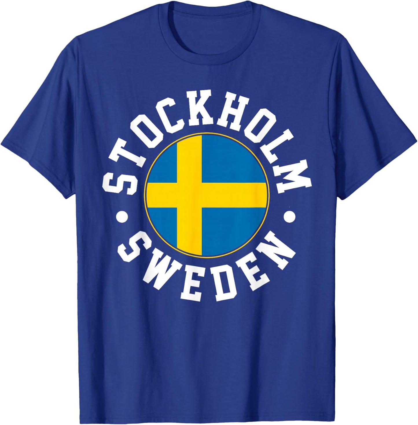 Stockholm Sweden T-Shirt - T-Shirt | Royal