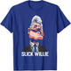 US 42nd President Bill Clinton Slick Willie T-Shirt - T-Shirt | Royal