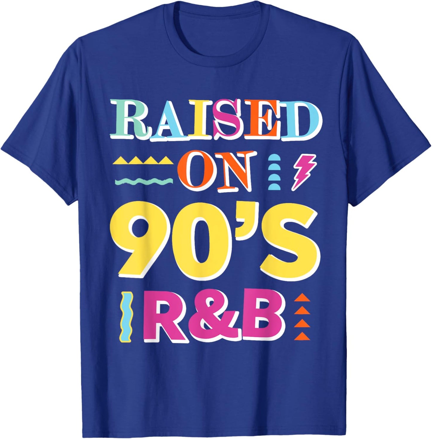 Raised on 90s R&B T-Shirt - T-Shirt | Royal